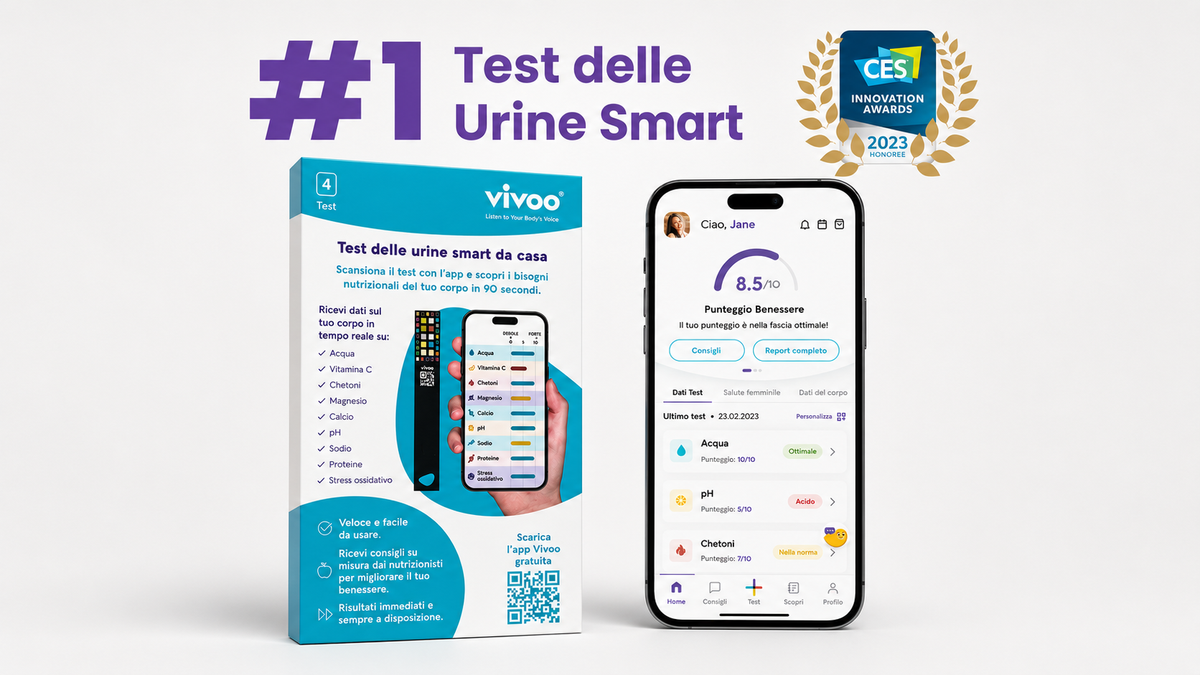 Vivoo Test del Benessere – 1 Mese | 4 Test